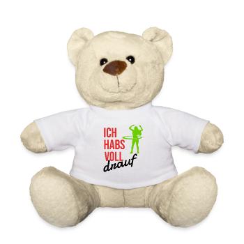 Sehr sportlich - Teddy - Weiß - Vorne