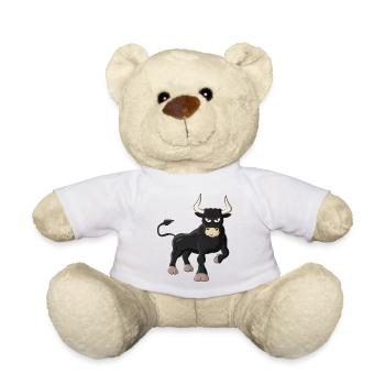 Bulle / Stier - Teddy - Weiß - Vorne