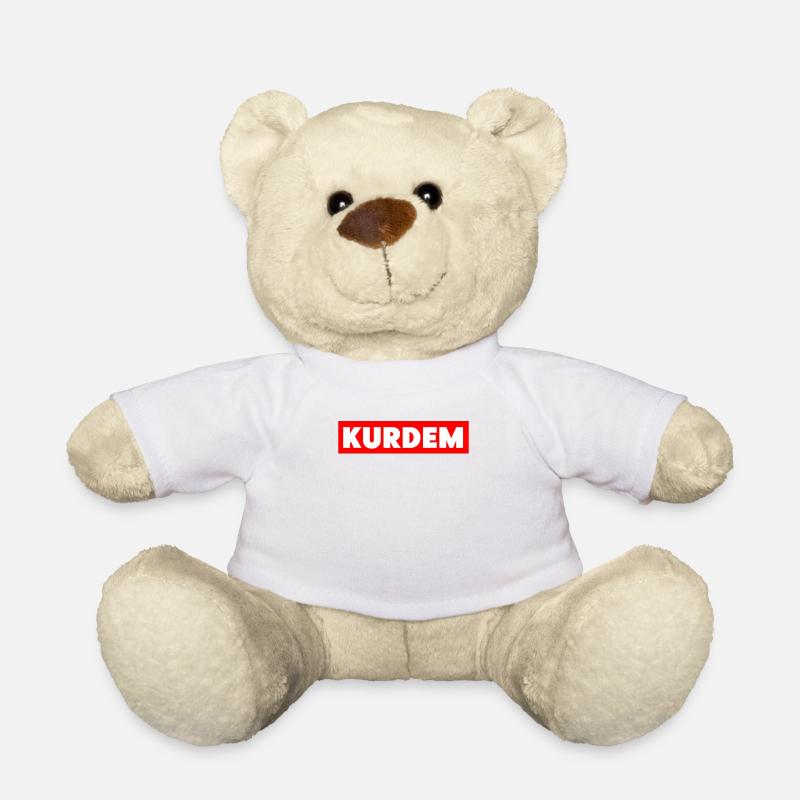 Kurde Kurdistan Biji Kurdistan - Teddy - Weiß