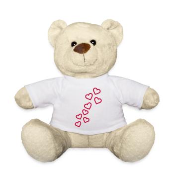 Cœur de cœur - Nounours - blanc - Devant