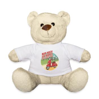 Nur Noch Ein Moped Mofa Roller Motorroller - Teddy - Weiß - Vorne