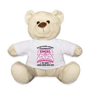 Apothekerin Lustige Spruch Beruf Apotheke Geschenk - Teddy - Weiß - Vorne