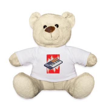 Beatmaker, Beatmaker dj, Rap, - Teddy Bear - white - Front