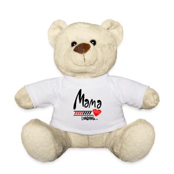 Mama Loading 2022 - Teddy - Weiß - Vorne