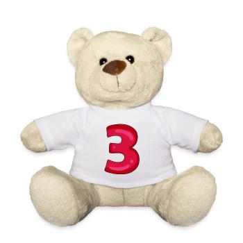 3 - Nounours - blanc - Devant