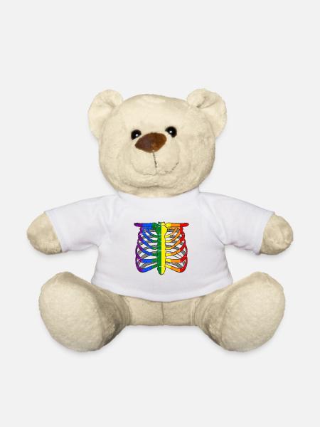 Homo LGBT Pride Lesbisch Schwul Trans Pride - Teddy - Weiß