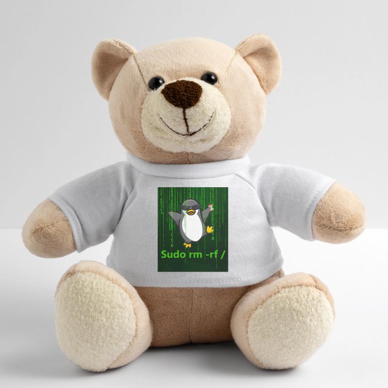 Penguin Linux Sudo Teddy Bear