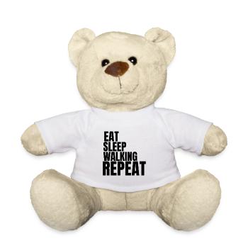 manger le sommeil en marchant - Nounours - blanc - Devant
