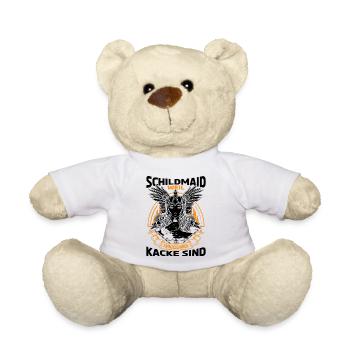 Wikinger Schildmaid Kostüm Lagertha Damen - Teddy - Weiß - Vorne