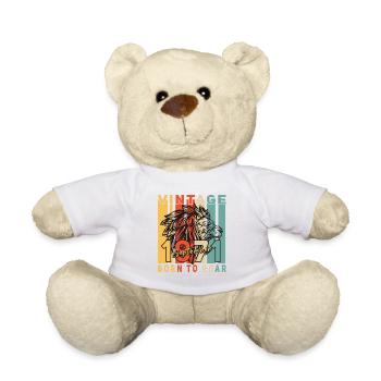 1971 Im September Vintage Löwe - Teddy - Weiß - Vorne
