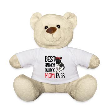 French Bulldog - Teddy Bear - white - Front