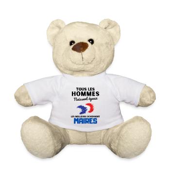 Les meilleurs deviennent maires - Nounours - blanc - Devant