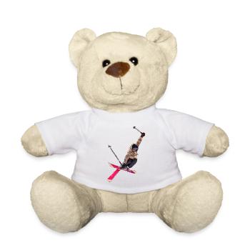 Ski - Nounours - blanc - Devant