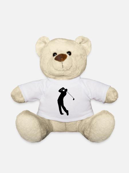 Golf Golf Club Golf Club Golf Club Tenue de golf - Nounours - blanc