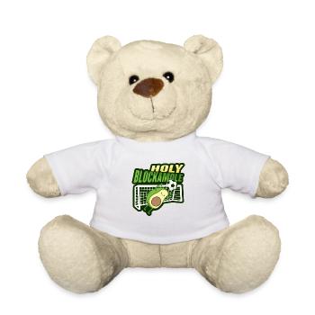 Holy Blockamole Shirt für Torwart - Teddy - Weiß - Vorne