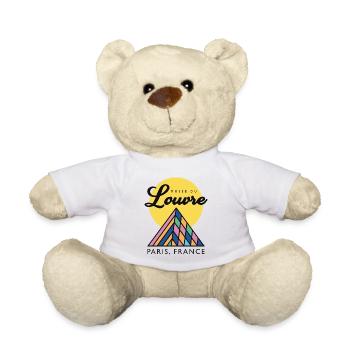 Musée du Louvre - Paris, France - Nounours - blanc - Devant
