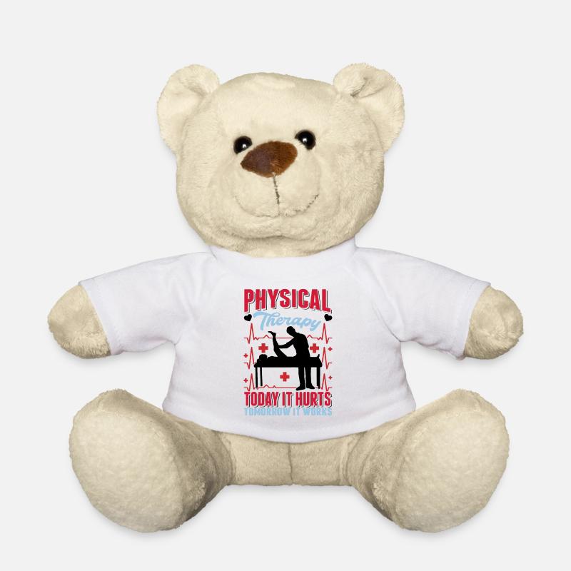 Physical Therapy Physiotherapeut Physiotherapie - Teddy - Weiß