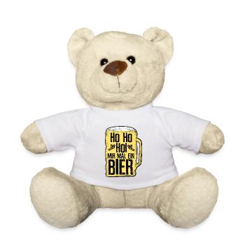 Weihnachten - Teddy - Weiß - Vorne