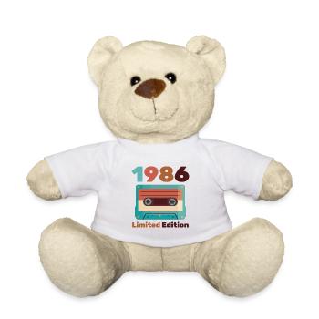Happy Birthday To Me - Teddy - Weiß - Vorne