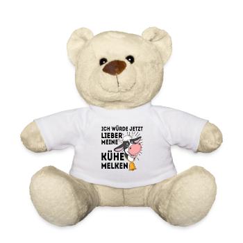 Kuh - Teddy - Weiß - Vorne