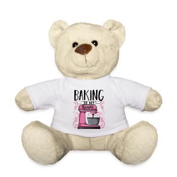 Pink Kitchen Mixer Therapy - Teddy Bear - white - Front