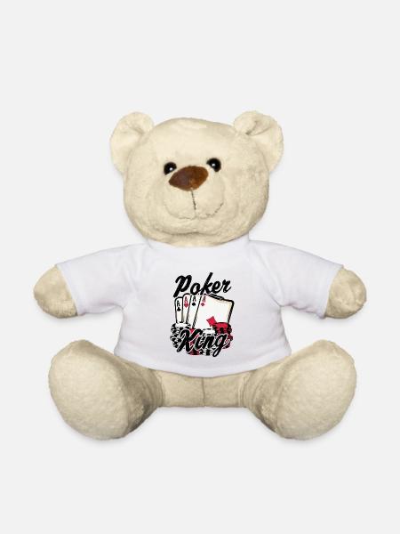 Poker - Teddy - Weiß