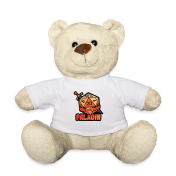 Fantasy Rollenspiel RPG Paladin RPG Gamer - Teddy - Weiß - Vorne