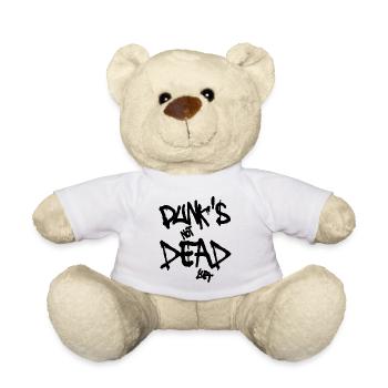 Punk ist noch nicht tot - Teddy - Weiß - Vorne
