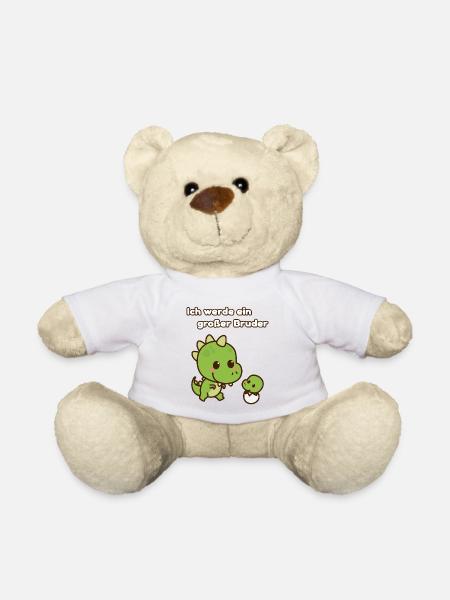 Großer Bruder - Teddy - Weiß