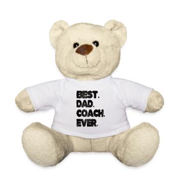 Bester Trainer Papa Coach Sporttrainer Vater - Teddy - Weiß - Vorne