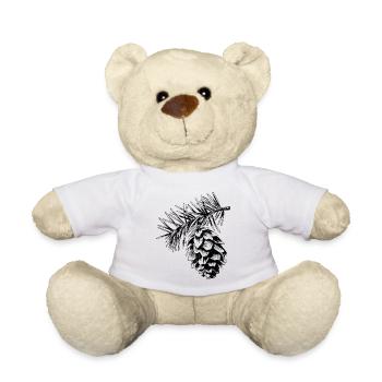 Cône - Nounours - blanc - Devant