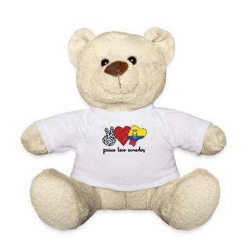 Équateur Équateur Racines équatoriennes - Nounours - blanc - Devant