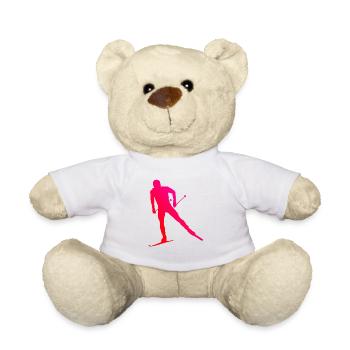 Langlauf Klassisch Herren Langlauf Damen Langlauf - Teddy - Weiß - Vorne