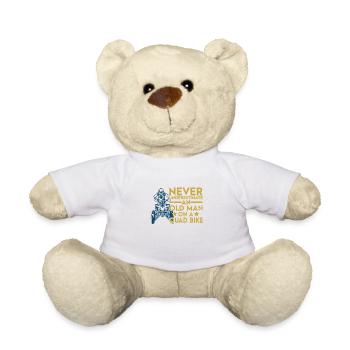 Ne sous-estimez jamais un homme Quad ATV - Nounours - blanc - Devant