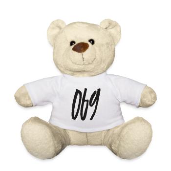 069 Vorwahl Frankfurt am Main - Teddy - Weiß - Vorne