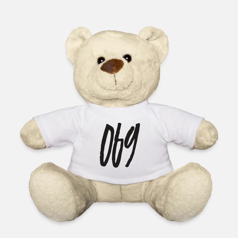 069 Vorwahl Frankfurt am Main - Teddy - Weiß