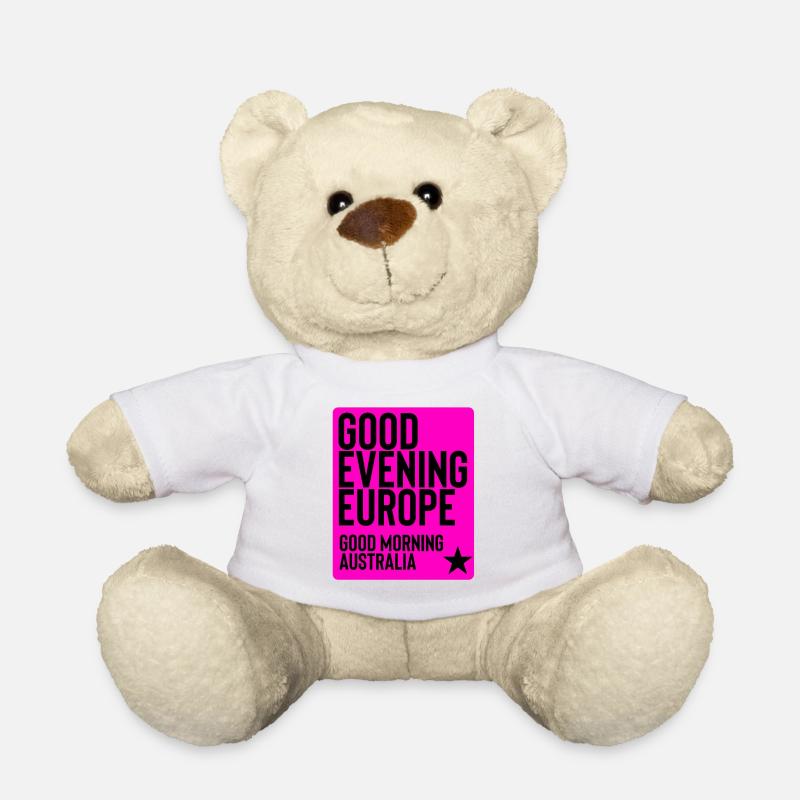 Eurovision - Teddy Bear - white
