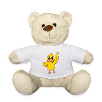 Ente - Teddy - Weiß - Vorne