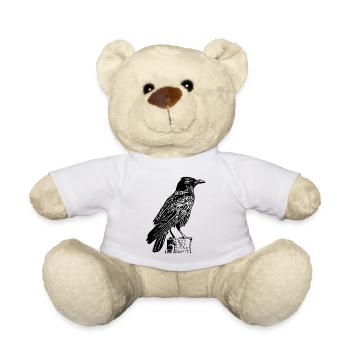 schwarzer Rabe - Teddy - Weiß - Vorne