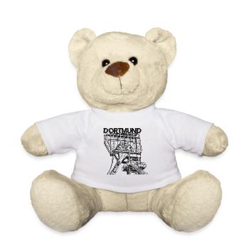 Dortmunder Zeche Dortmund Ruhrpott - Teddy - Weiß - Vorne