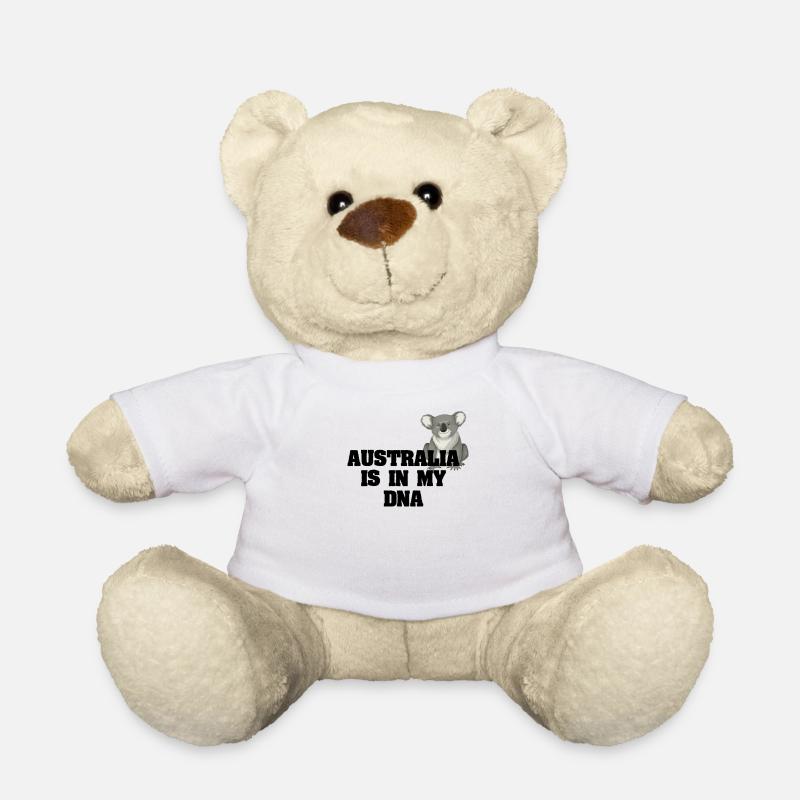 Australien ist in meiner DNA australisch - Teddy - Weiß