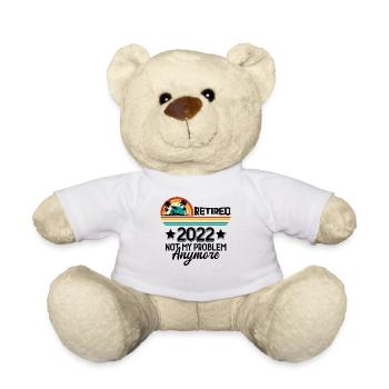 drôle de rettirement - Nounours - blanc - Devant