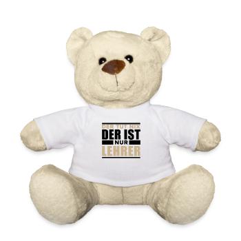 Lehrer - Teddy - Weiß - Vorne