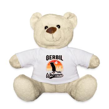 Gerbille Whisperer Racing Rat Gerbille - Nounours - blanc - Devant