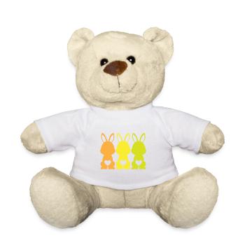 Ostern - Teddy - Weiß - Vorne