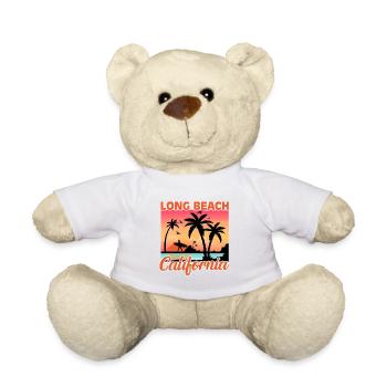 California - Teddy Bear - white - Front
