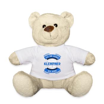 Ich Bin Dieser Legendäre Klempner Spengler - Teddy - Weiß - Vorne