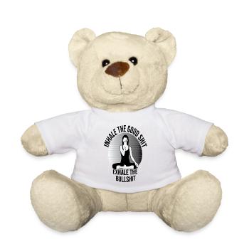 Yoga - Teddy Bear - white - Front