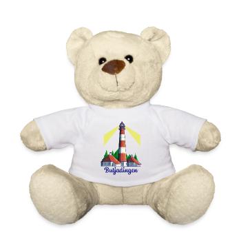 Leuchtturm - Insel Butjadingen - Teddy - Weiß - Vorne