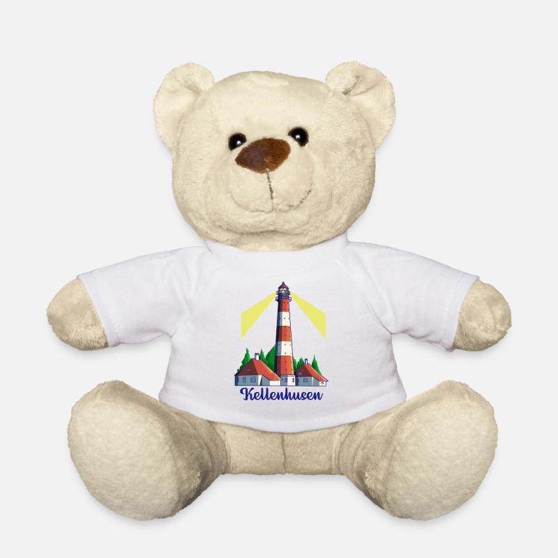 Leuchtturm - Ostseebad Kellenhusen - Teddy - Weiß